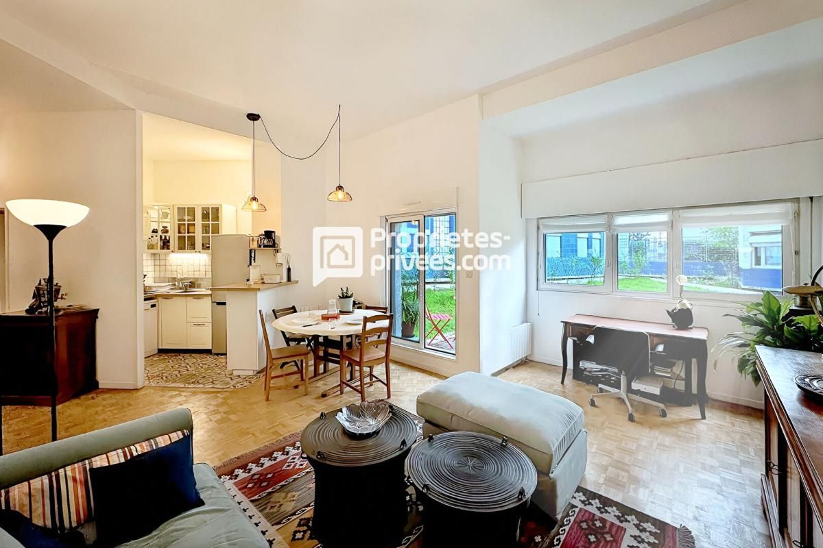 75015 PARIS Javel - Appartement T3 avec jardin - 67m2 - Proximité Beaugrenelle, Tour Eiffel, Seine