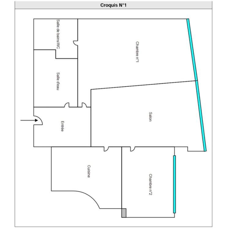 PARIS-15E-ARRONDISSEMENT Appartement Paris 3 pièce(s) 62 m2 2