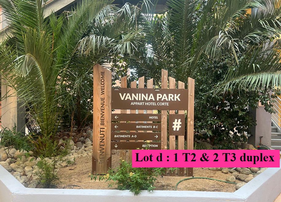 CORTE Lot d  - D'un T2 et de deux T3 duplex dans un immeuble à CORTE 1