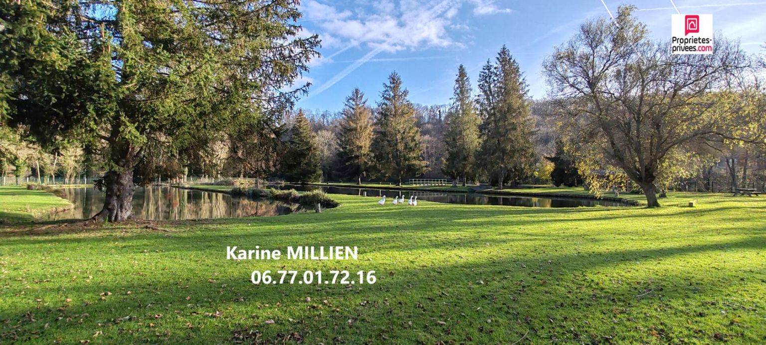 NONANCOURT NONANCOURT 27320 Maison individuelle et lodge aménagé, 4 étangs avec bras de rivière, double garage, terrain de plus de 5 Hectares - 488 800  HAI 2