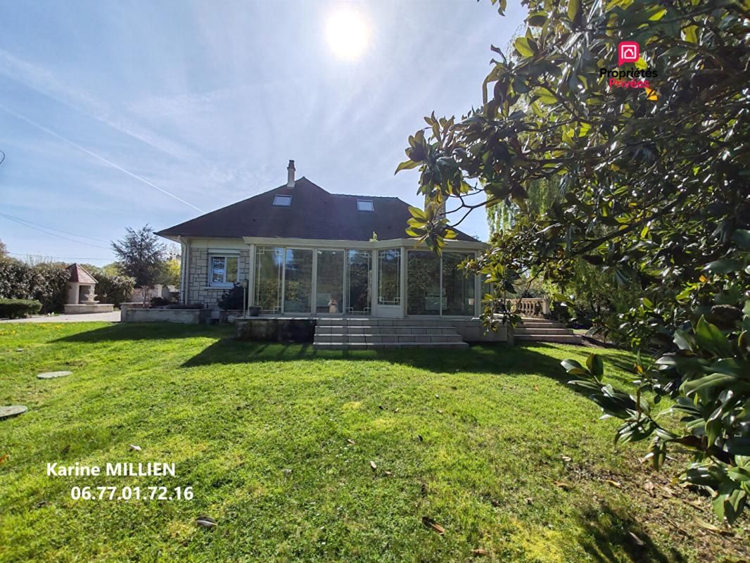 IVRY-LA-BATAILLE IVRY LA BATAILLE 27540 Maison individuelle avec véranda chauffée - 1 étage - 4 chambres - Double garage - Quart port - Piscine Hors Sol Chauffée - Terrain - 483600  HAI 3