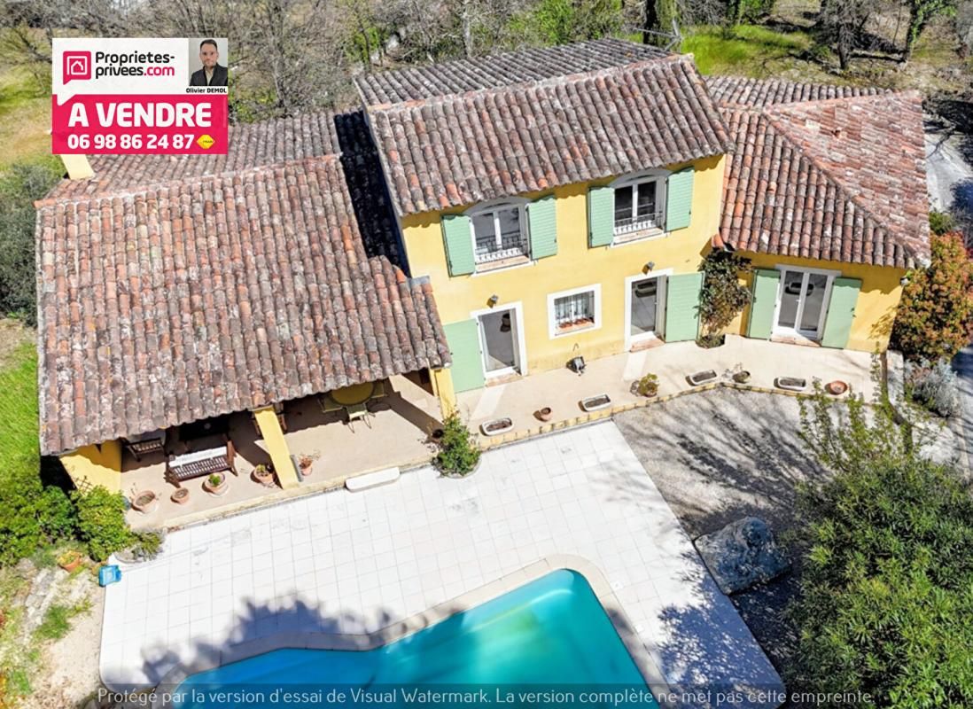 FAYENCE BELLE VILLA RECENTE de 215 m² Hab; 160 m² + 2 PIECES 50 m². CALME ET RESIDENTIEL 3