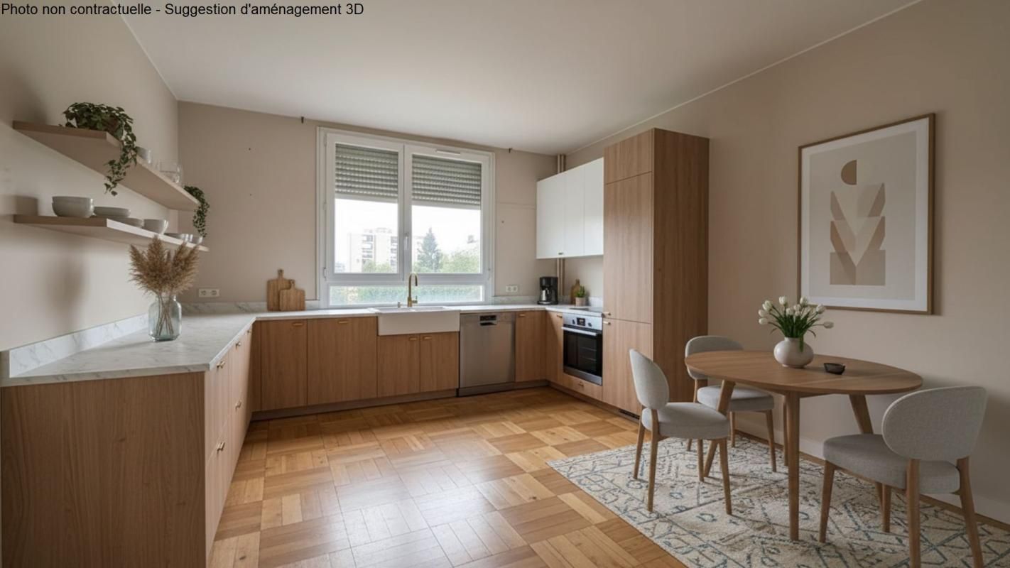 T2 Limoges prox CHU - 58 m² AVEC CAVE ET PARKING