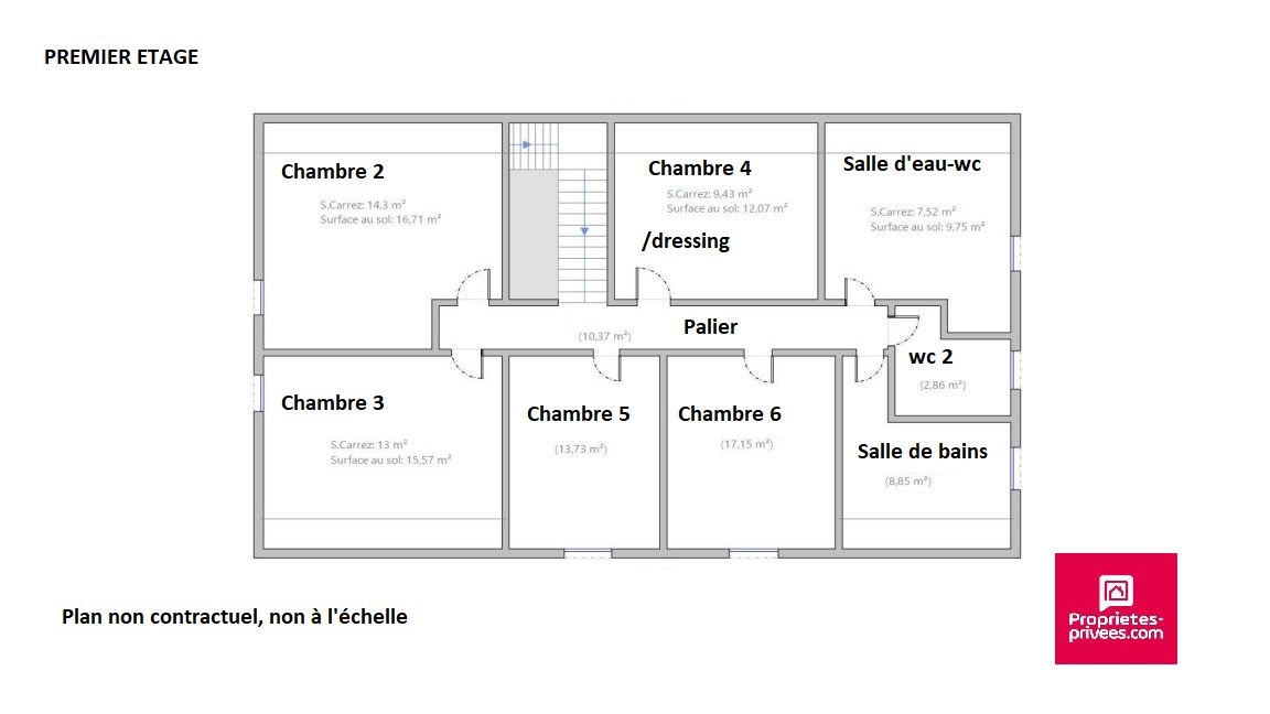 NOGENT-SUR-VERNISSON Pavillon  8 pièces 6 chambres 4