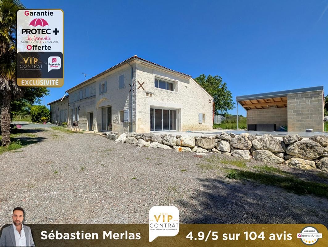 ROUFFIAC Ensemble immobilier 2 maisons charentaise + parc arboré + GARANTIE PROTEC+ 12 MOIS INCLUS ! 1
