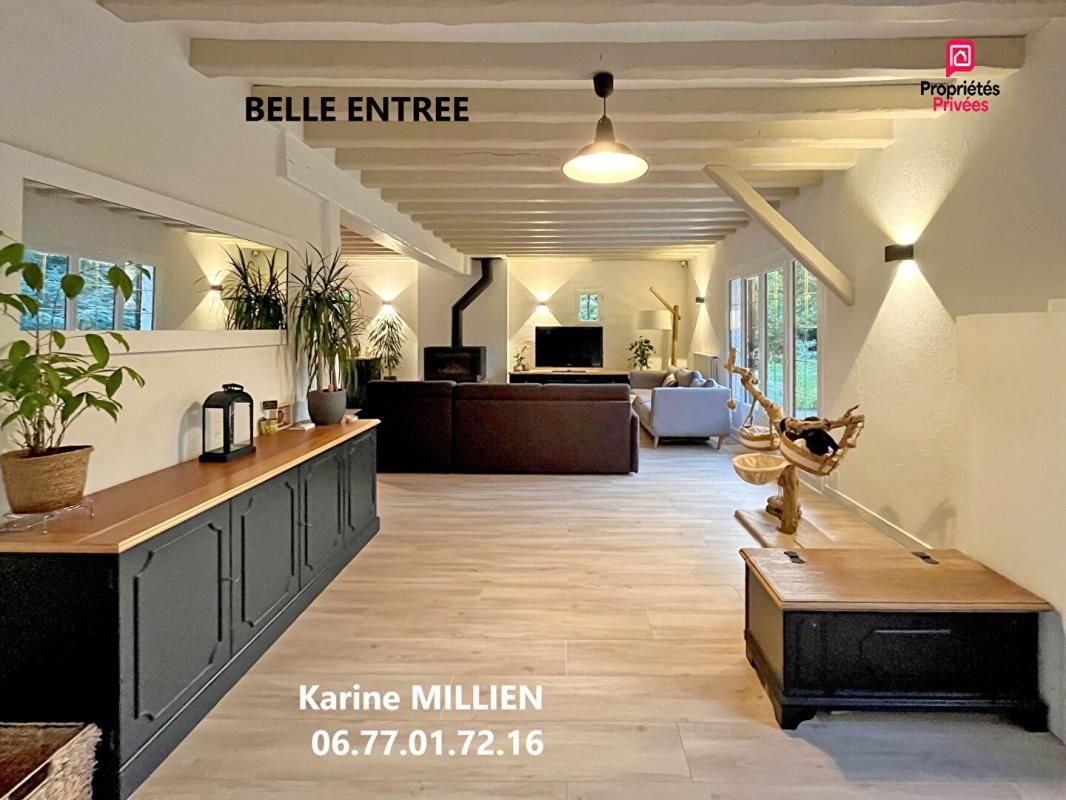 MARCILLY-SUR-EURE MARCILLY SUR EURE 27810 - Maison individuelle sur sous-sol total - 1 étage - 6 chambres - Terrain - 415000  HAI 2