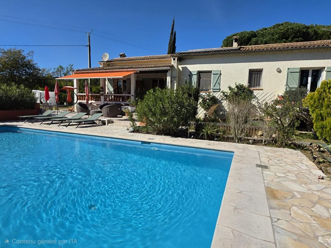 VIDAUBAN Maison plain-pied au Calme avec piscine 4