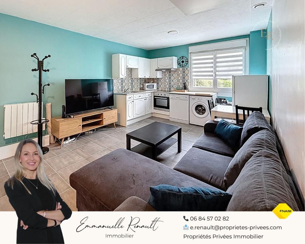 VANNES Appartement T2 de 38 m2, vendu meublé. Vannes Albert 1er Kercado 1