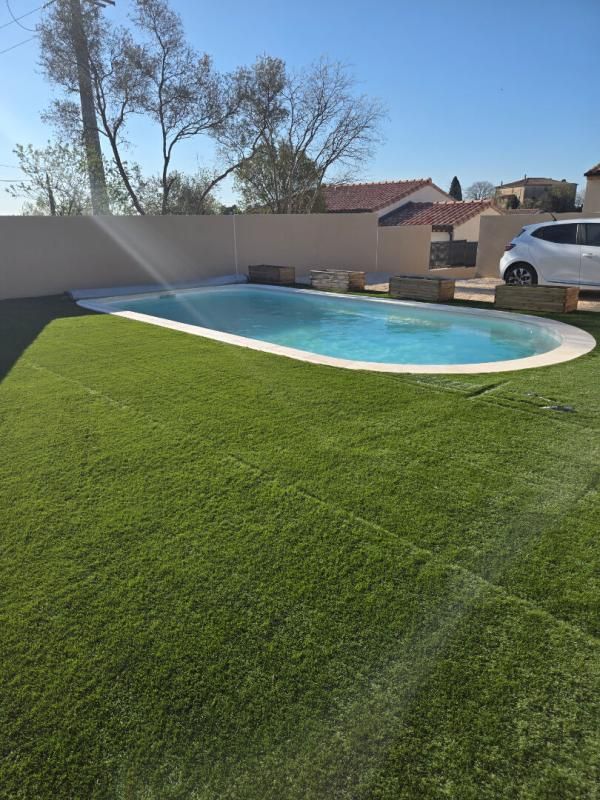 BOISSET-ET-GAUJAC Confortable Villa de 101 M2, 3 Chambres tout confort avec piscine sur 620 M2 de terrain 2