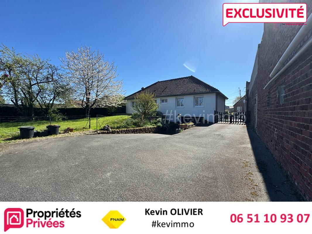 BARLIN Maison plain-pied 3 chambres  Hyper centre Barlin Sous-sol complet  Jardin 1