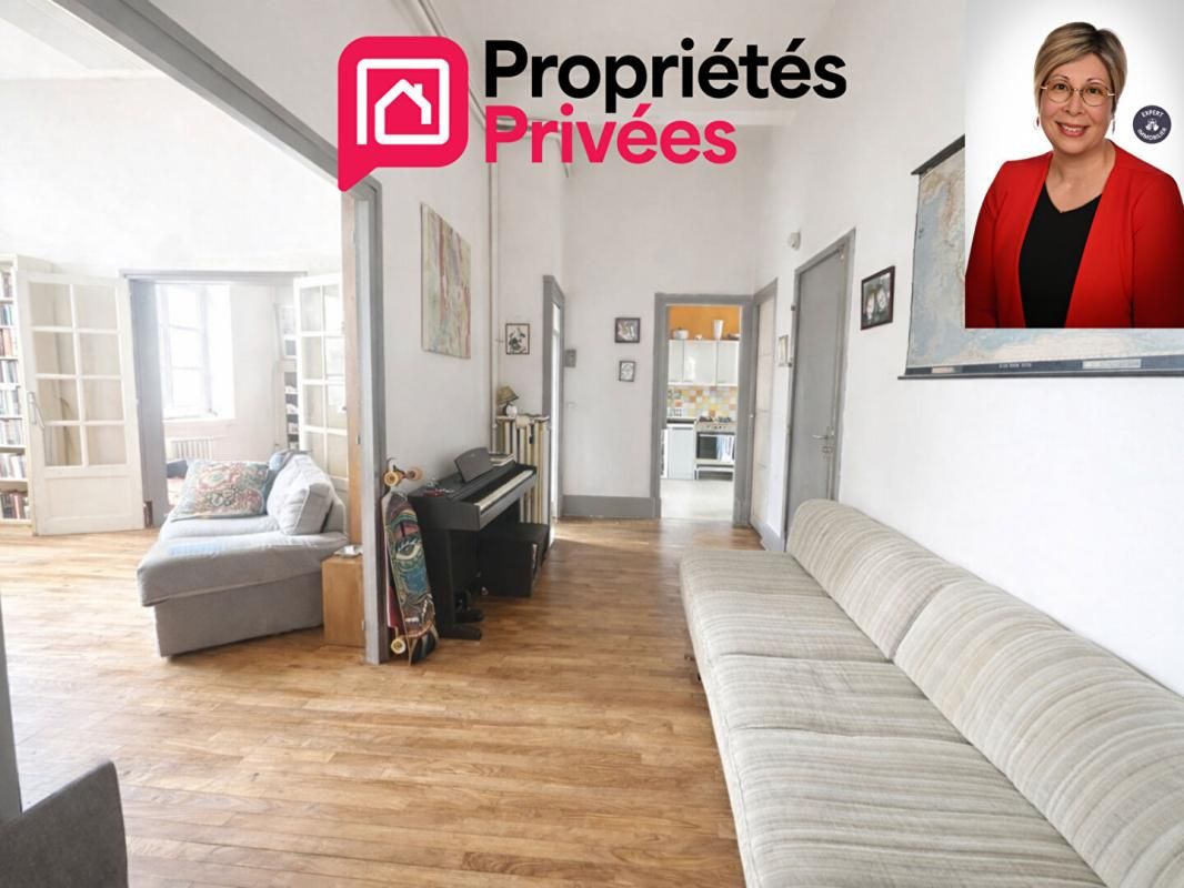 SAINT-MALO SAINT MALO INTRA MUROS APPARTEMENT DE CARACTÈRE 117 M2 AVEC 2 GRANDES CHAMBRES 1