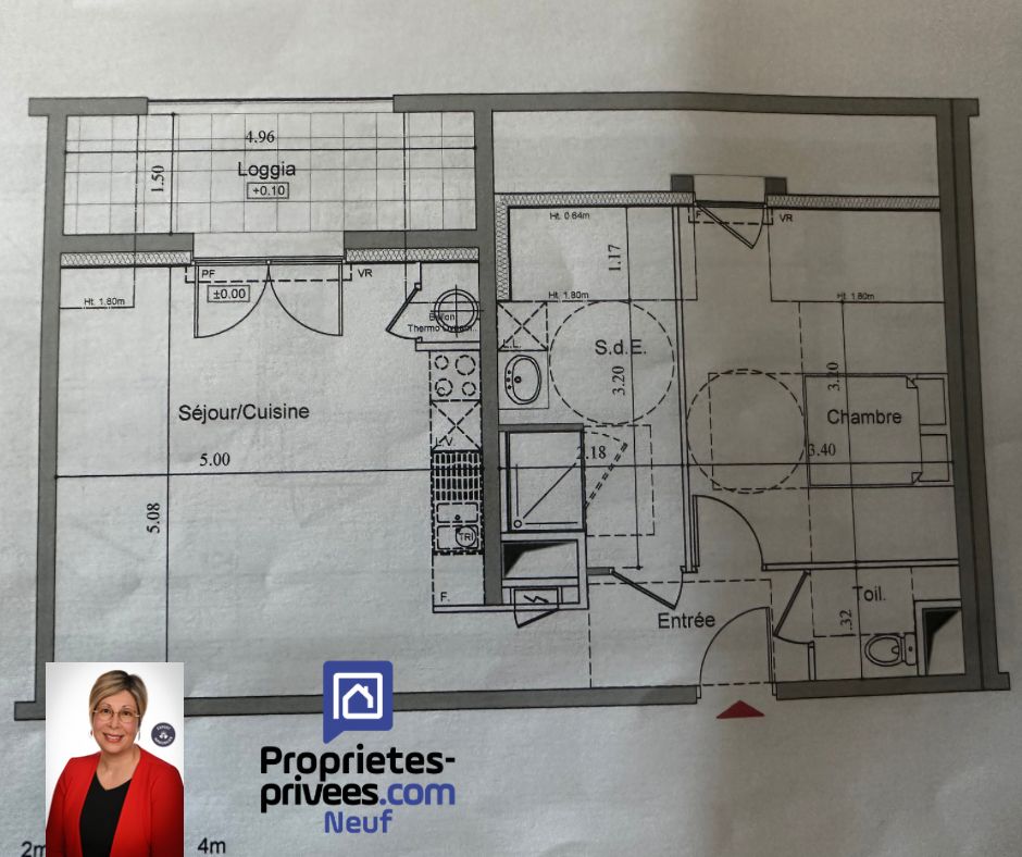 DOL DE BRETAGNE - APPARTEMENT  2 PIÈCES    49,5m2