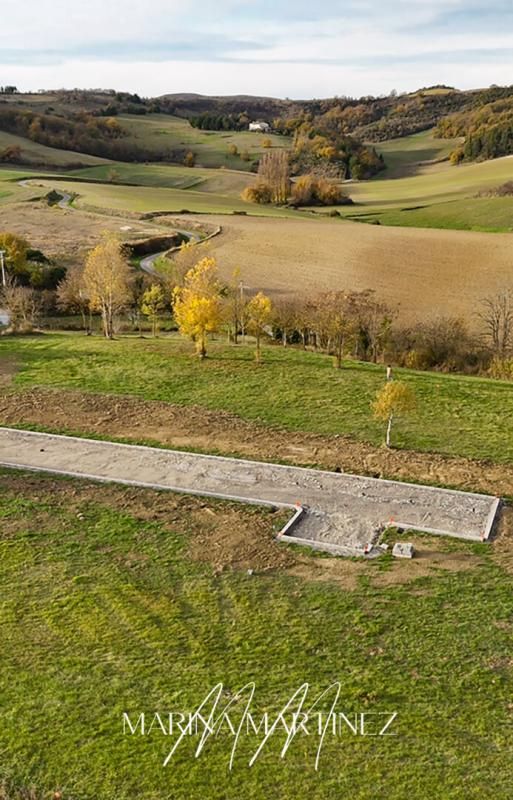 CASTELNAUDARY Terrain plat et arboré avec vue exceptionnelle secteur Bram-Castelnaudary 4