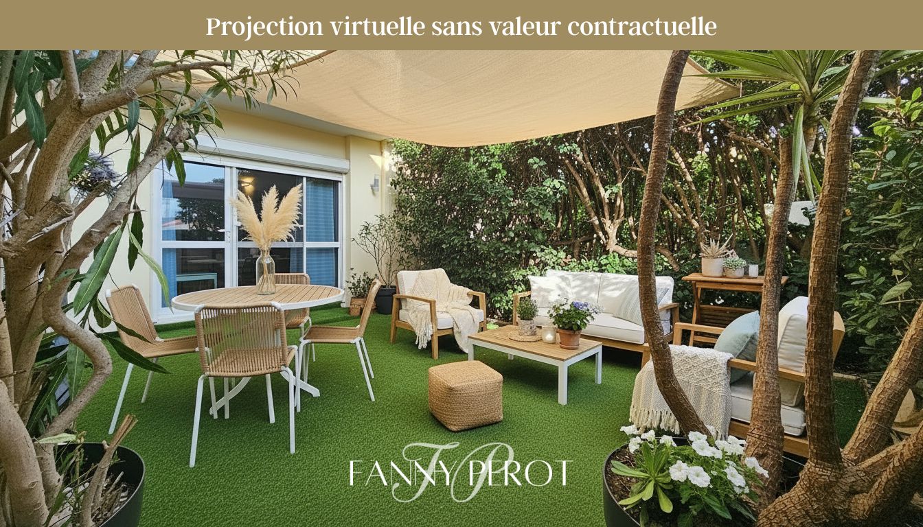 Un cocon de plain-pied avec terrasse et parking sur le port de St-Cyprien