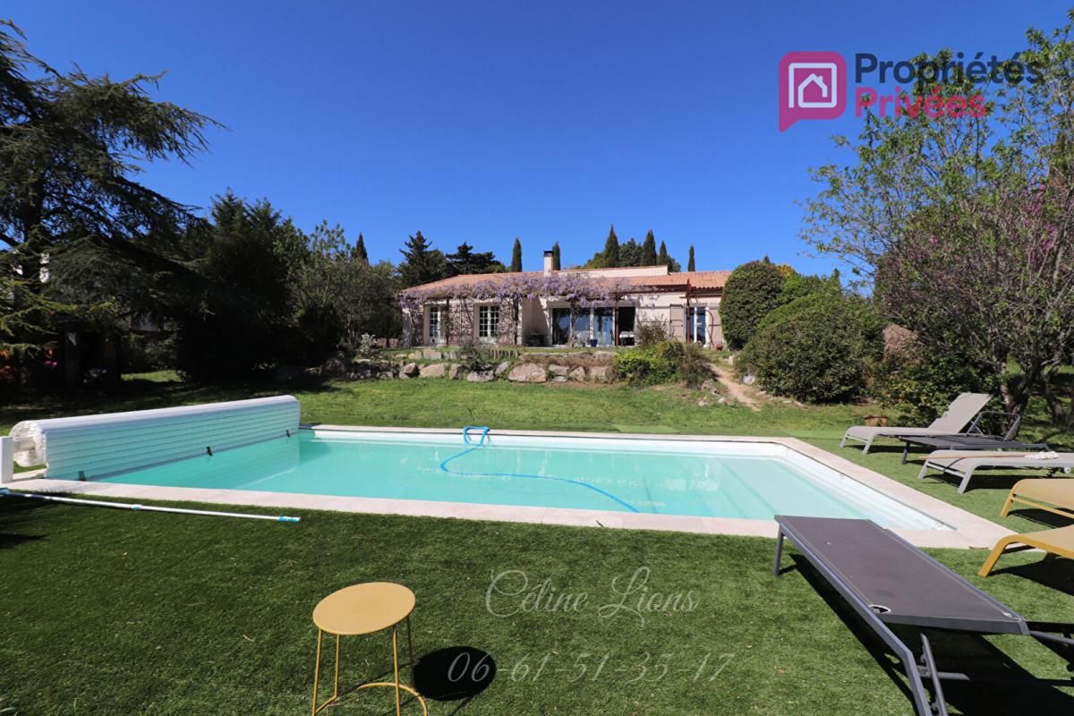 TEYRAN Propriété de charme, Vue dégagée, calme absolu et sans vis-à-vis 2