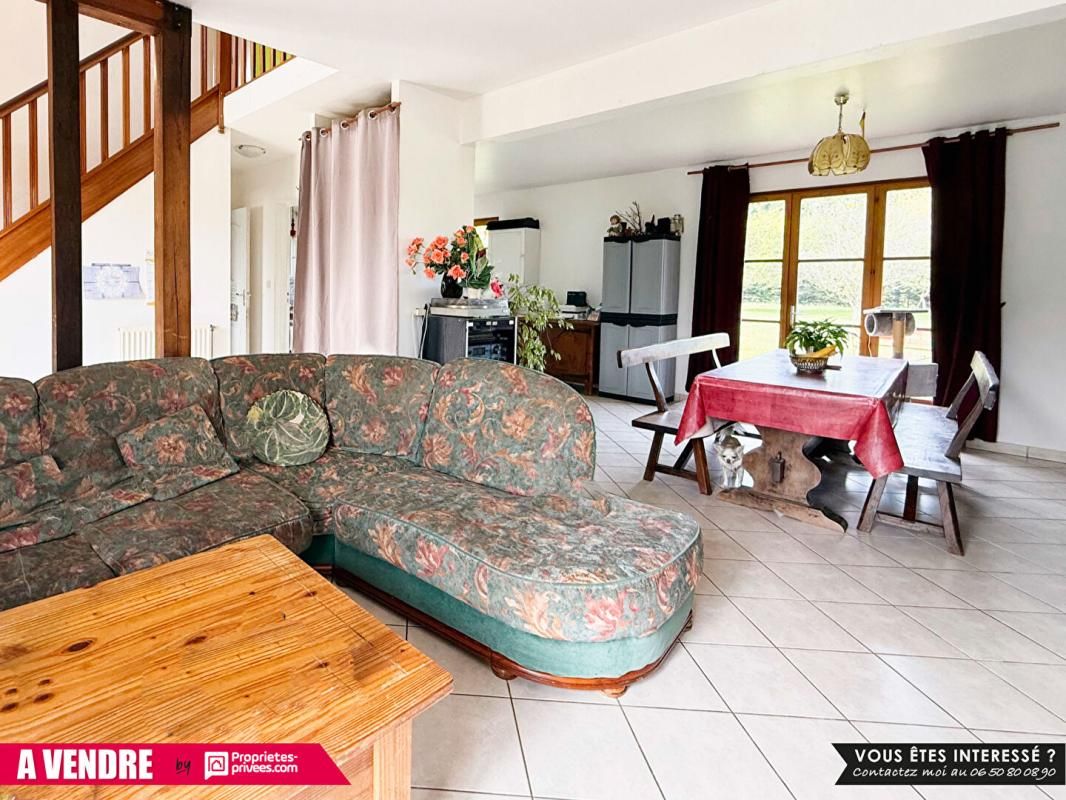 SYLVAINS-LES-MOULINS Mesnils-sur-Iton (27240) - Maison individuelle 4 chambres avec sous-sol complet et terrain - 241 500  HAI 4