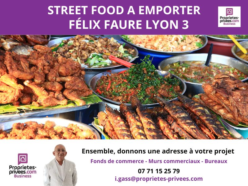 LYON-3E-ARRONDISSEMENT OPPORTUNITE RARE STREET FOOD A EMPORTER AVEC EXTRACTION 3