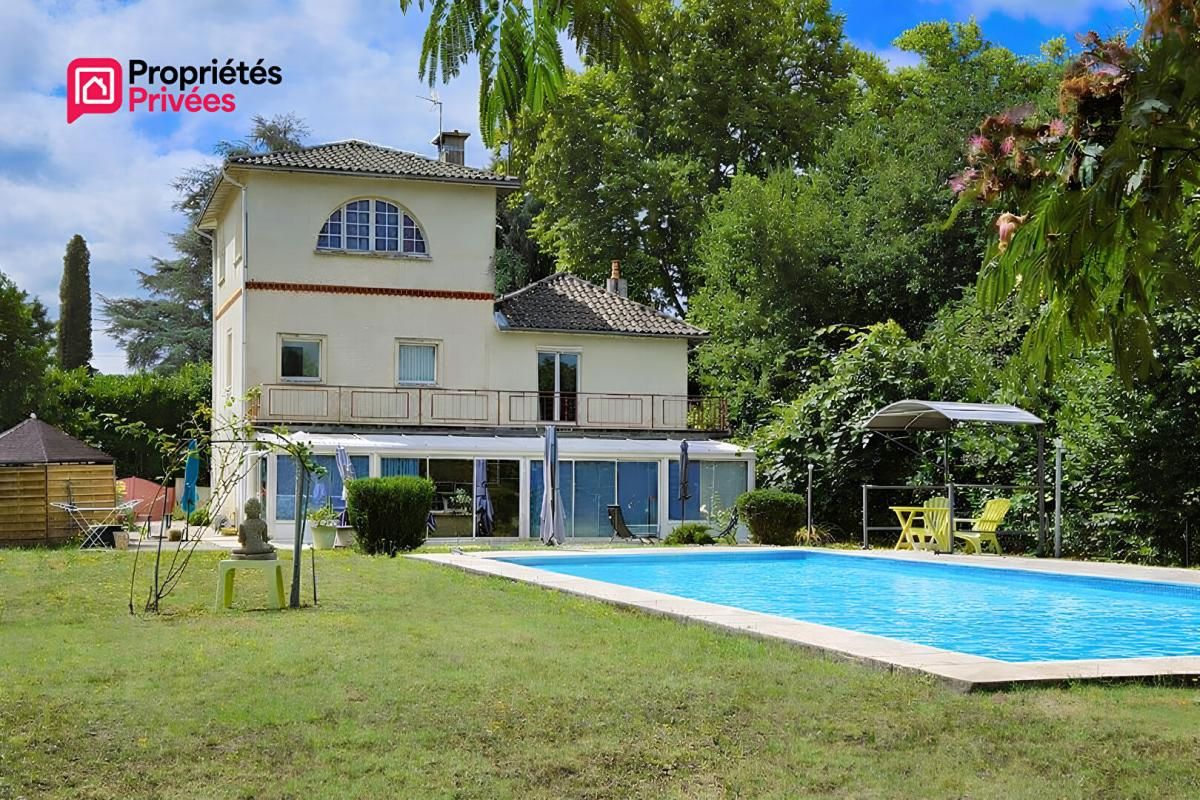 SAINTE-LIVRADE-SUR-LOT Maison de caractère en pierre 350 m² - 4 chambres - piscine chauffée - parc 3500 m² 1