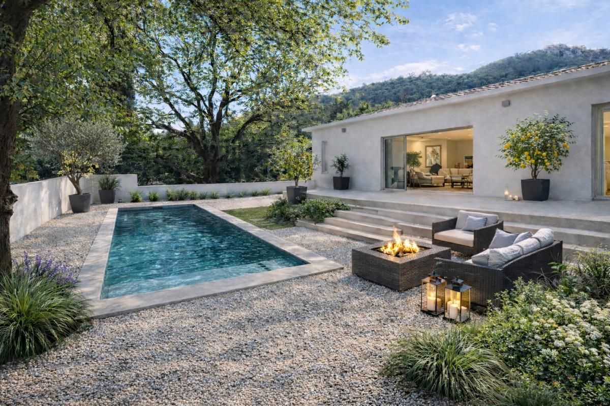 LA VALETTE-DU-VAR Villa Contemporaine neuve -plain-pied  T5 de 128m² sur un terrain de 750m² 1