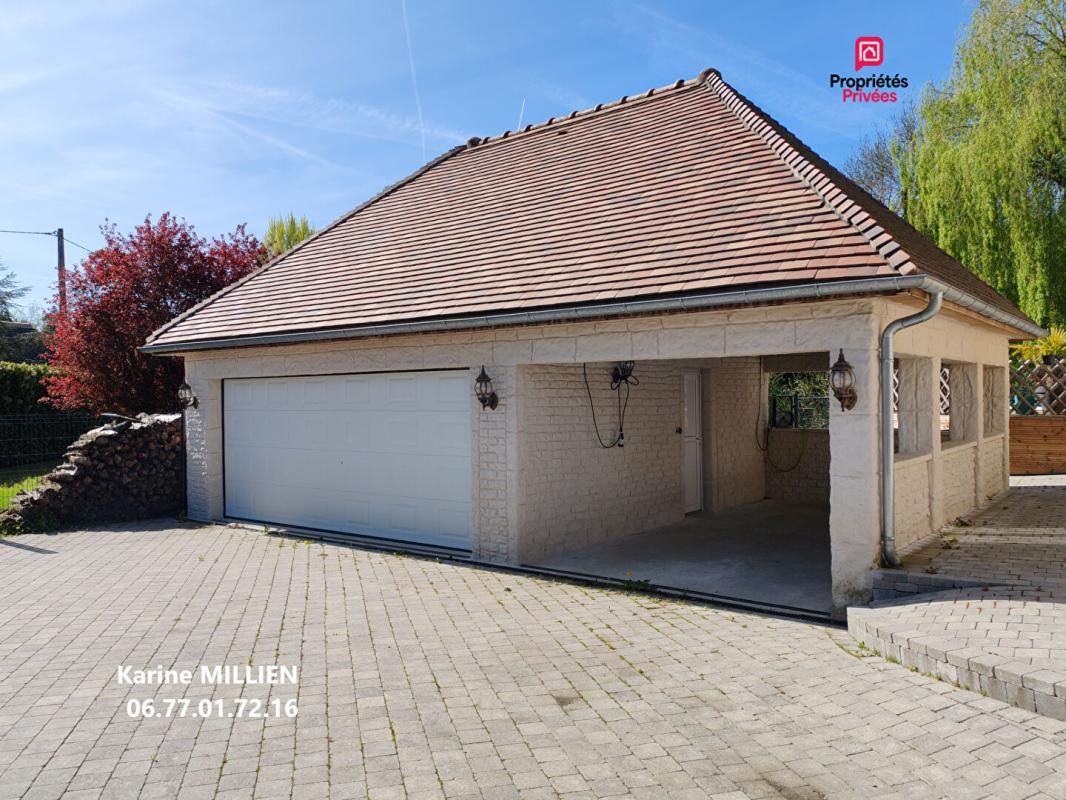 IVRY-LA-BATAILLE IVRY LA BATAILLE 27540 Maison individuelle avec véranda chauffée - 1 étage - 4 chambres - Double garage - Quart port - Piscine Hors Sol Chauffée - Terrain - 416000  HAI 4