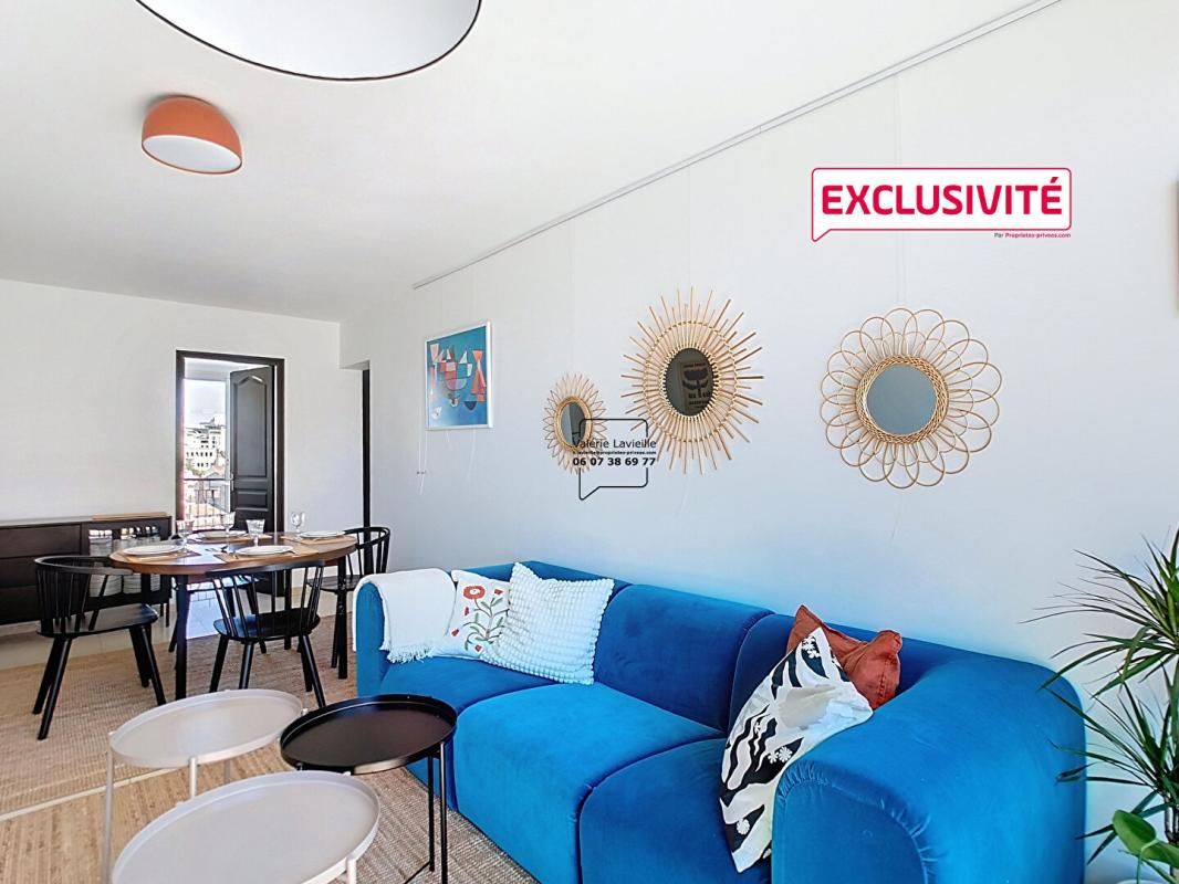 MARSEILLE-1ER-ARRONDISSEMENT Marseille (13001) - BOURSE - VIEUX PORT - T4/5 - location meublée  - 91 m2 - Vue Panoramique et balcons 3