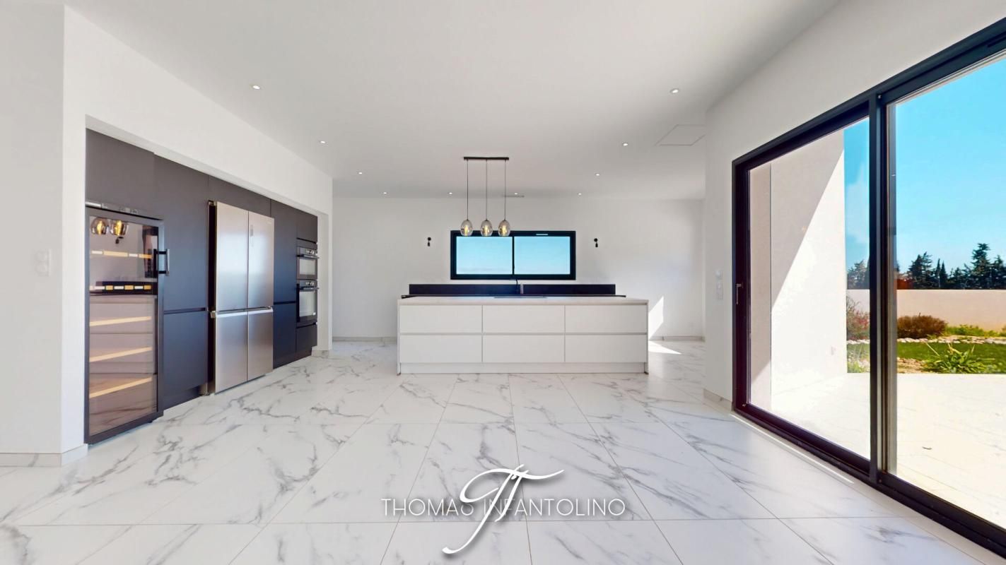 LAVALETTE VILLA D'ARCHITECTE 175 M2 - PISCINE - VUE MONTAGNE NOIRE - GARAGE 2