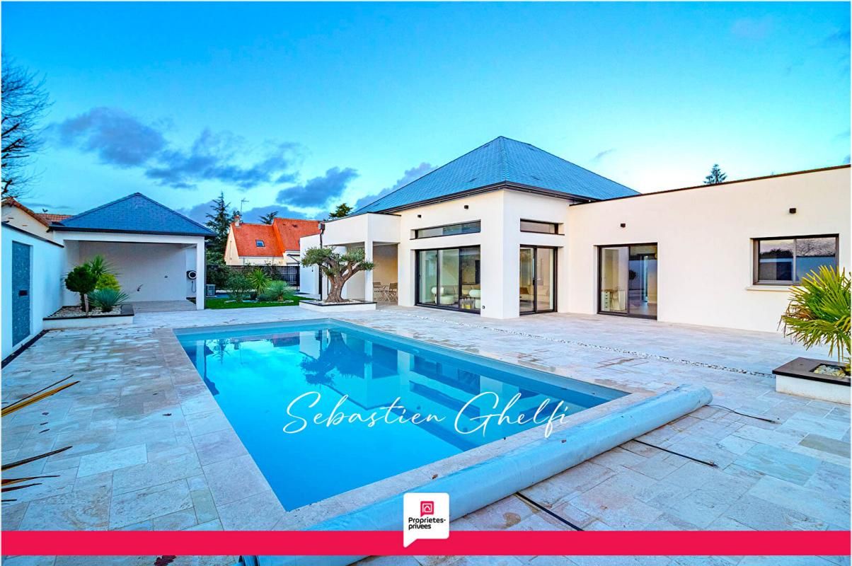 Belle maison contemporaine avec piscine en Loir et Cher à Romorantin