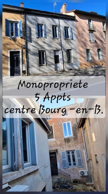 Immeuble Bourg En Bresse - Monopropriété 5 T2 - 160 m2