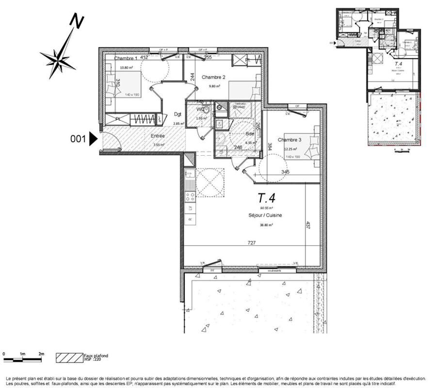 PERROS-GUIREC Vente appartement T4, 90 m² avec jardin, Perros-Guirec, (22700) 4