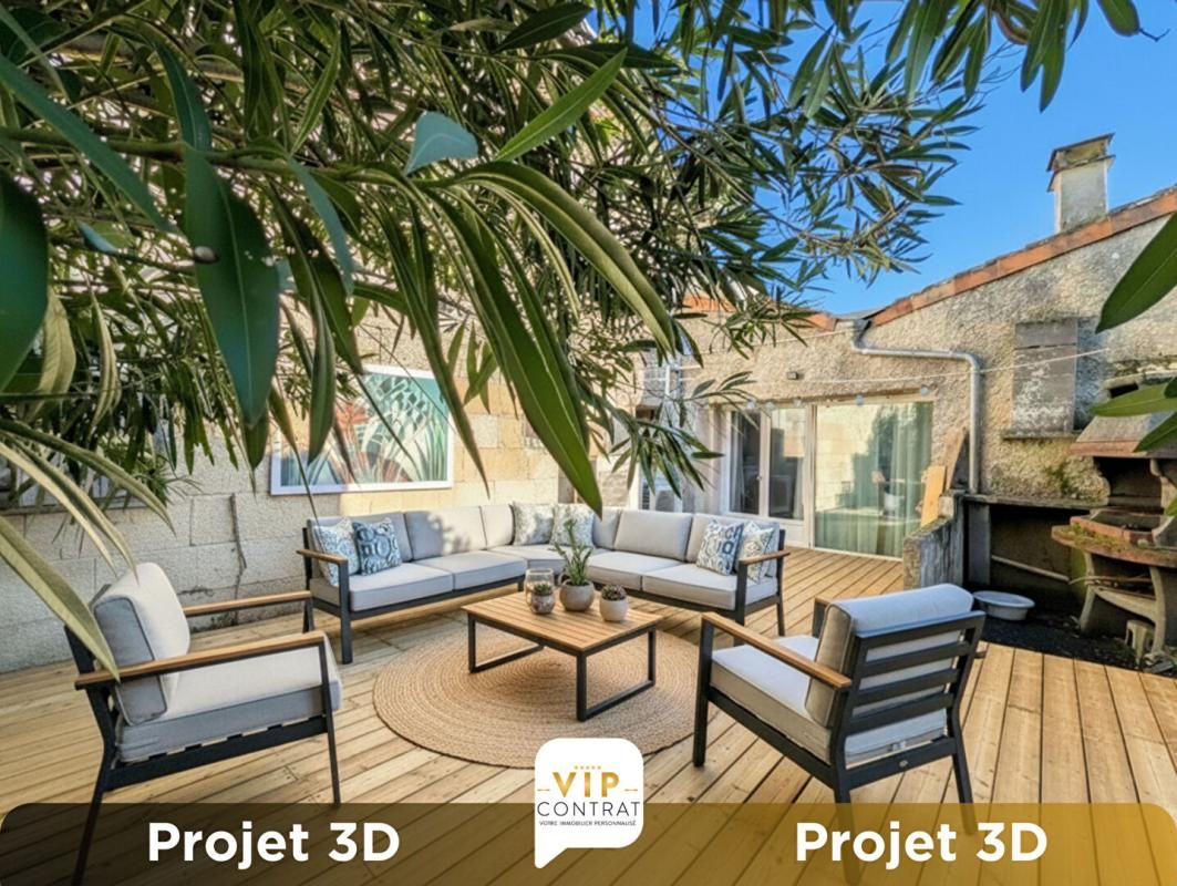 PONS GARANTIE 12 MOIS INCLUS ! Maison de ville avec jardin et garage ! 2