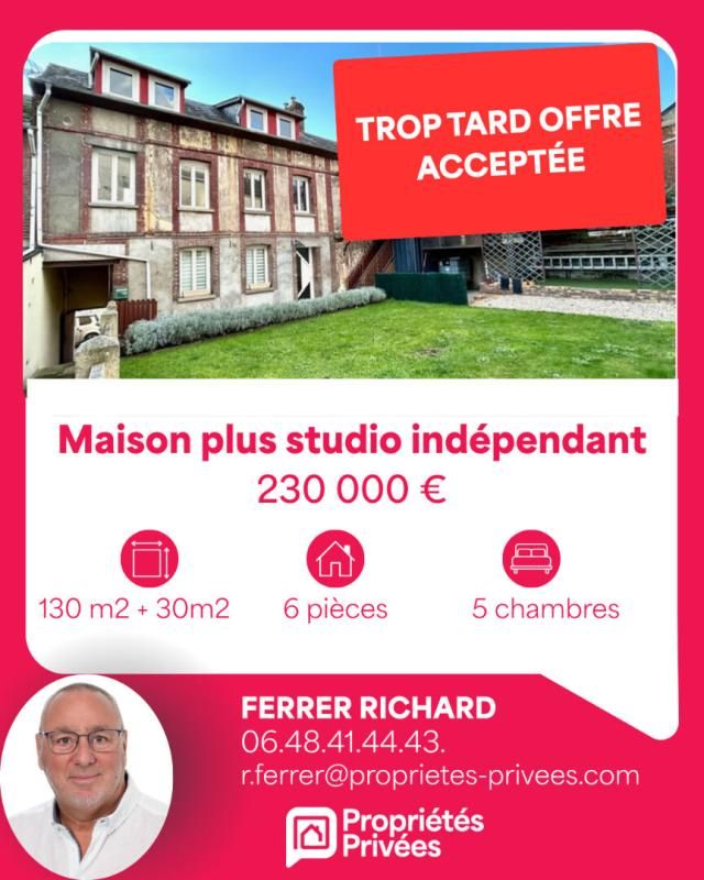 DEVILLE-LES-ROUEN MAISON DE VILLE DE 120 M2 ET STUDIO DE 30 M2 2