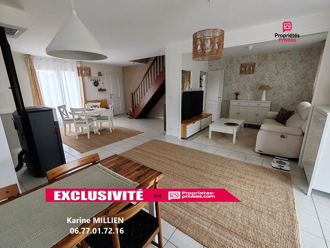 DREUX ILLIERS L'EVEQUE 27770 Maison individuelle avec véranda chauffée - 1 étage - 4 chambres - Quart port - Garage - Plusieurs cabanons de jardin - Terrain - 250000 HAI 2