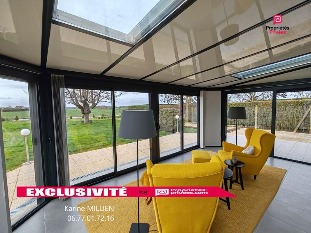 DREUX ILLIERS L'EVEQUE 27770 Maison individuelle avec véranda chauffée - 1 étage - 4 chambres - Quart port - Garage - Plusieurs cabanons de jardin - Terrain - 250000 HAI 3