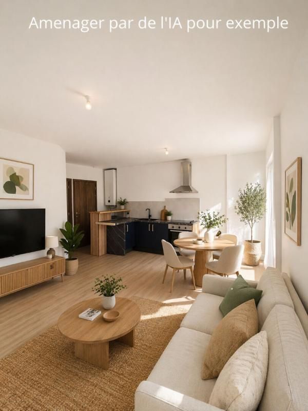 Appartement T2, très lumineux, refait à neuf - RDC de plain-pied - Proximité immédiate arrêt de bus - À 20 min de Lorient / 25 min des plages