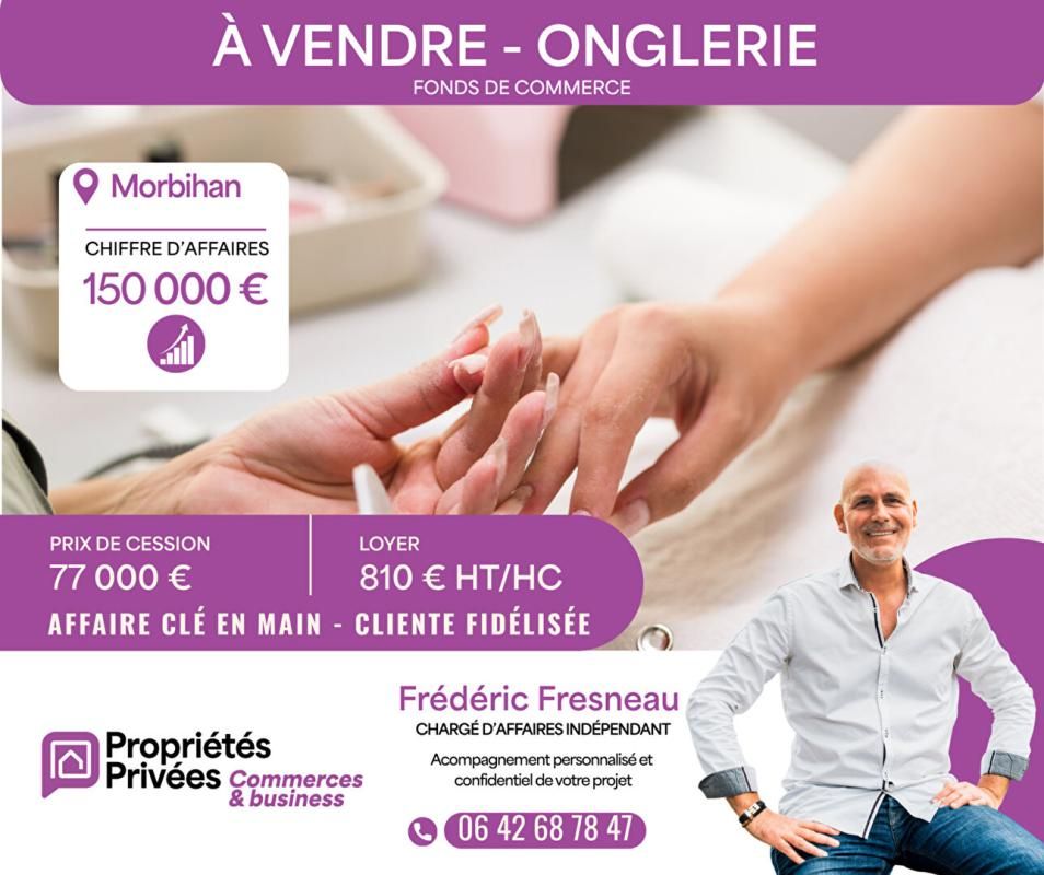 SALON ESTHETIQUE  35 m2 - VANNES