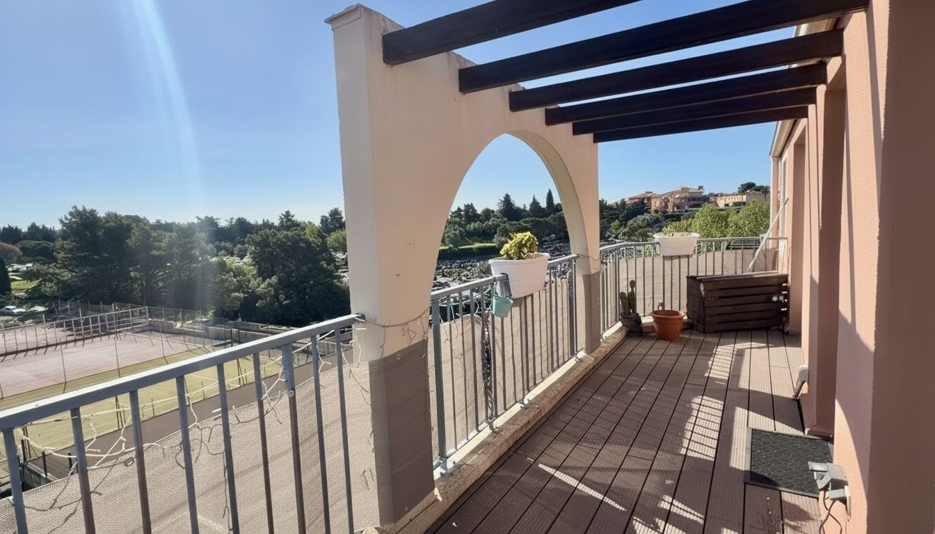 FREJUS Superbe appartement 4 pièces dernier étage avec terrasse et piscine 2