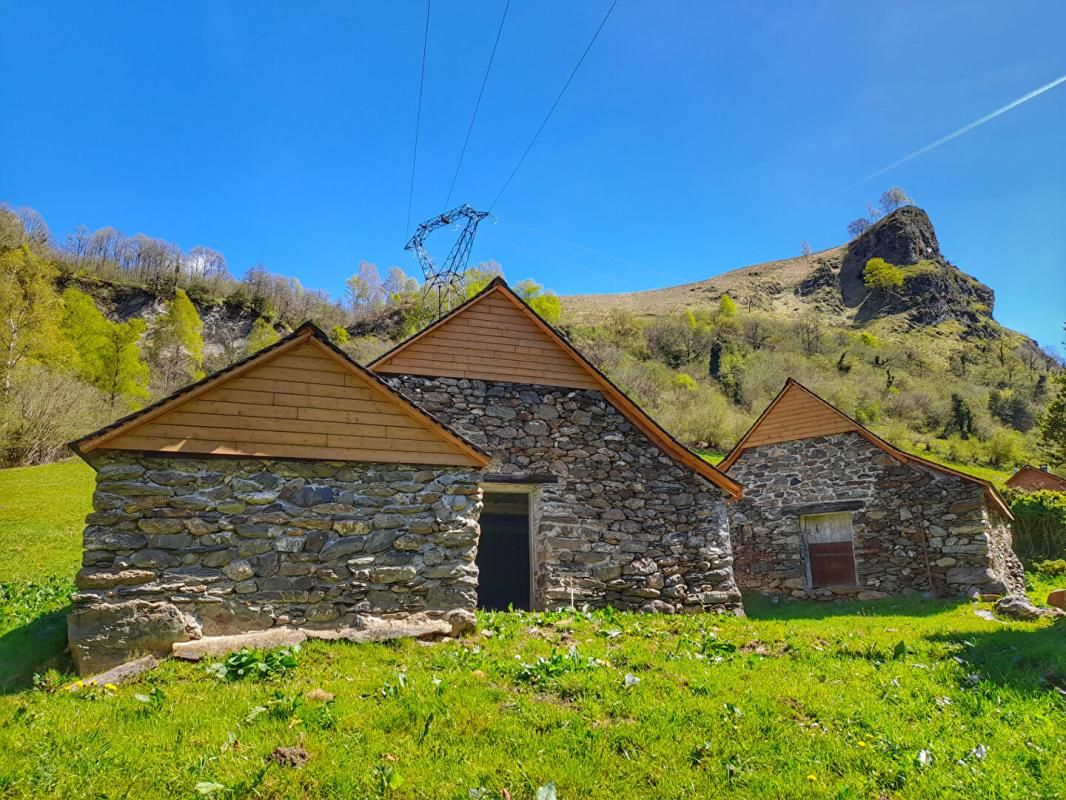 Deux granges à rénover dans les montagnes Ossaloises