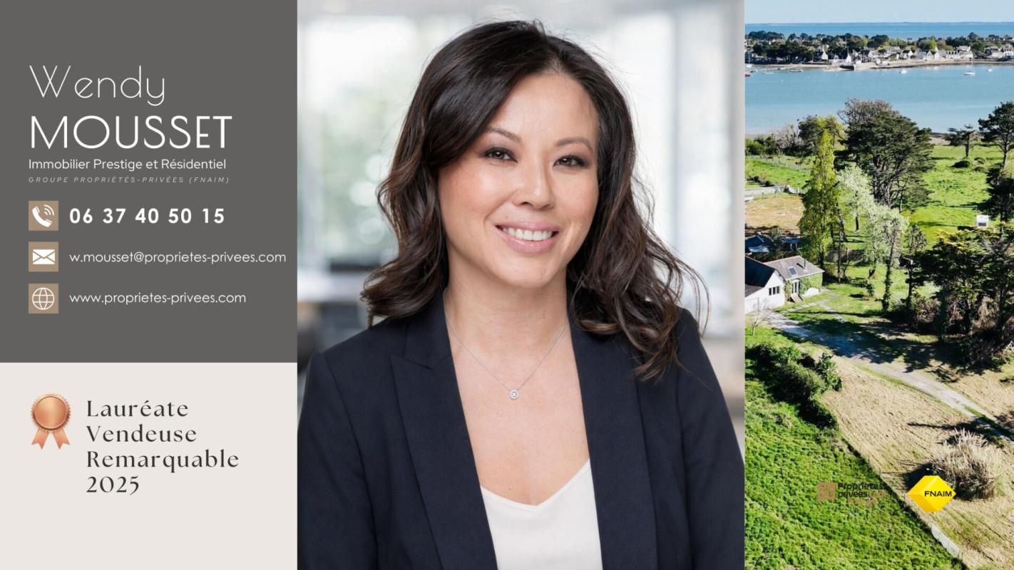 LE TOUR-DU-PARC Grand terrain naturel en bord de mer - Cadre exceptionnel et préservé 2