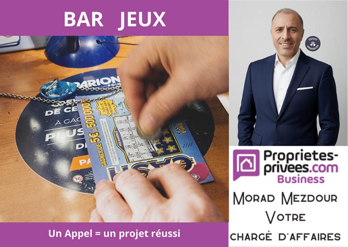 WATTRELOS 59150 - BAR  PMU FDJ - LOYER 470 Euros