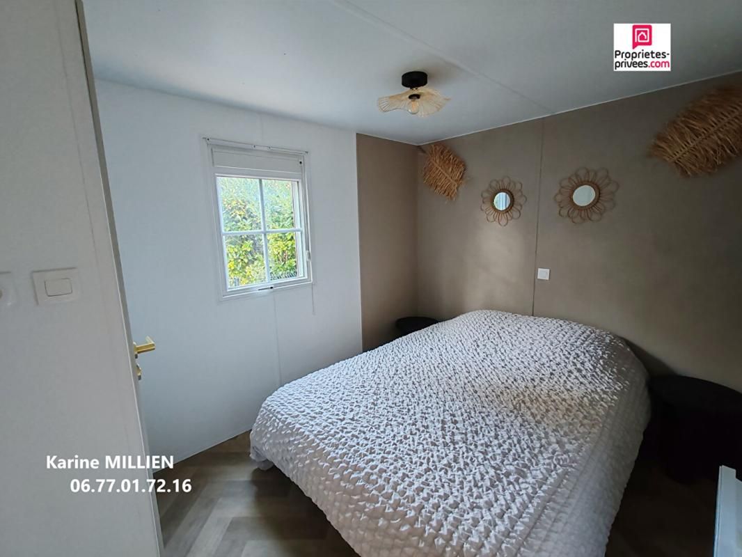 MARCILLY-SUR-EURE Mobil home ENTIEREMENT RENOVE, aménagé, équipé et son terrain en pleine propriété - 2 chambres - Cabanon de jardin - Terrain - 78500  HA 4