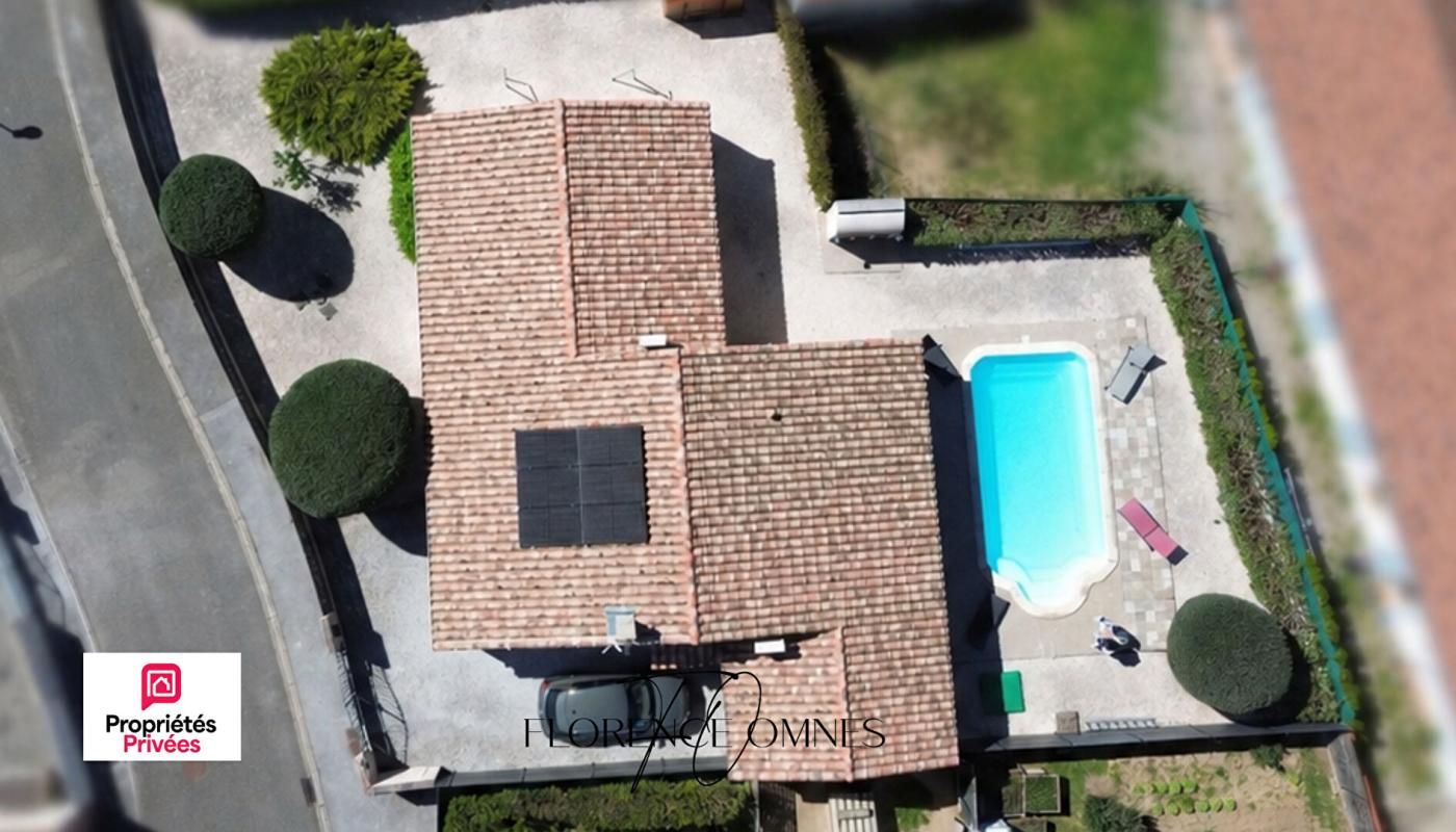 TREBES - VILLA 114M2 - PLAIN-PIED AVEC PISCINE  - 3 chambres -