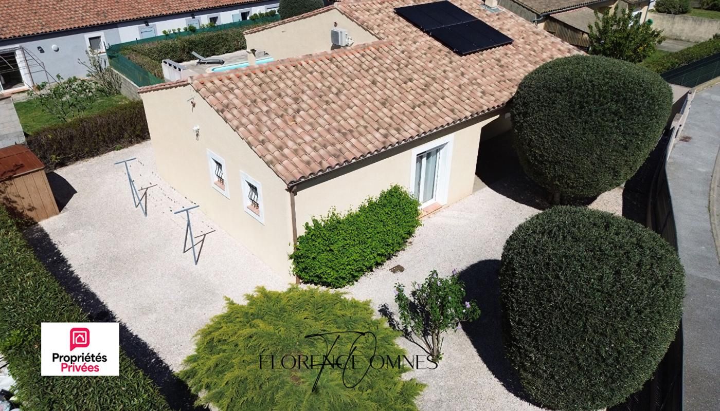 TREBES TREBES - VILLA 114M2 - PLAIN-PIED AVEC PISCINE  - 3 chambres - 3