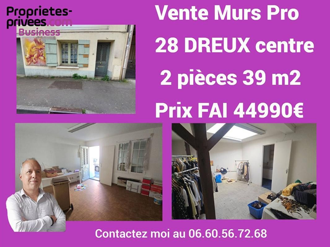 DREUX DREUX 28 -  Murs commerciaux 39 m² 1