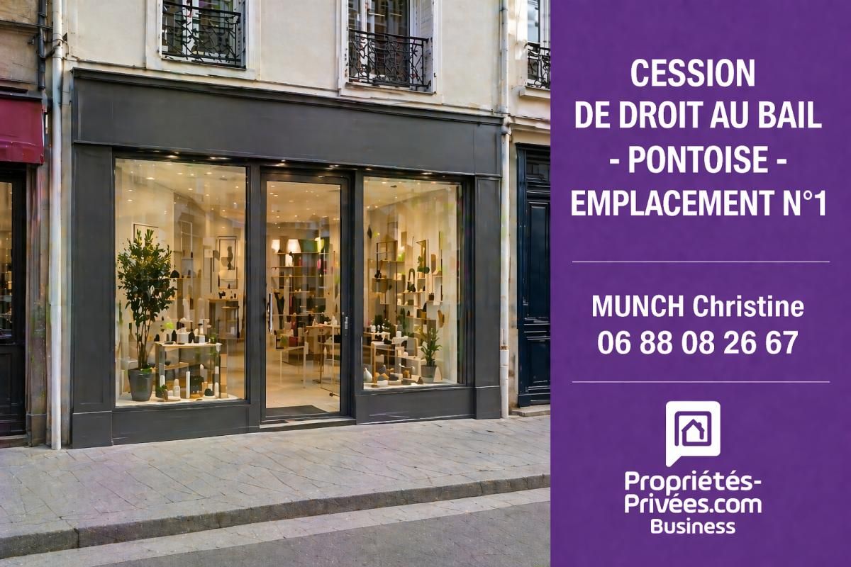 PONTOISE PONTOISE - EMPLACEMENT N°1 - LOCAL COMMERCIAL 51 M², LOYER ATTRACTIF 2