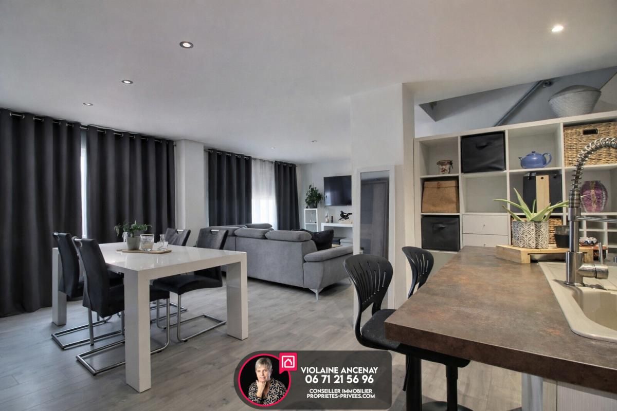 AIX-LES-BAINS Appartement en duplex ,Aix Les Bains, 100 m2 avec parking et cave 3