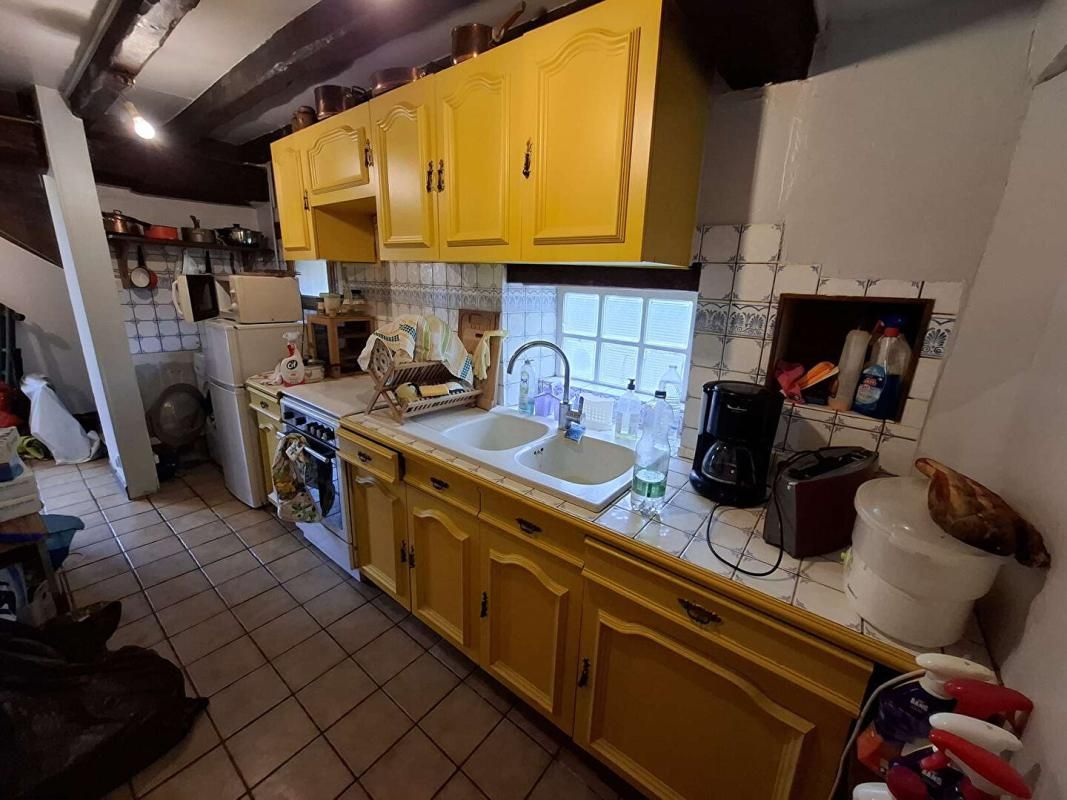 AUBRY-LE-PANTHOU Maison de campagne en colombage 6 pièce(s) 87 m2 + terrain 3