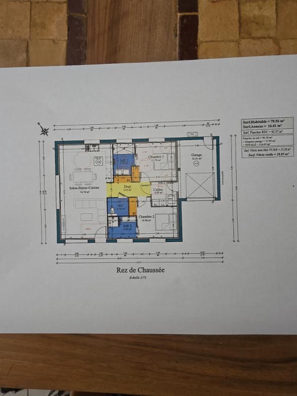 ROYAN Maison  4 pièce(s) 79.56 m2 2