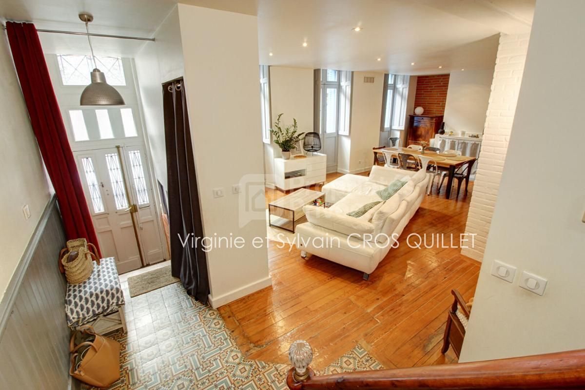 TOULOUSE Maison de ville avec cour et souplex 134 m2 2