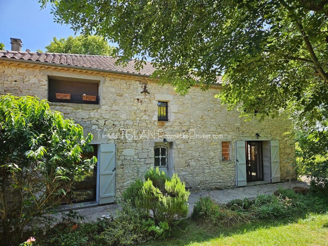 LAROQUE-TIMBAUT Laroque-Timbaut, maison 18ème, 324 m², 10 pièces, double garage, terrasses, vue 1