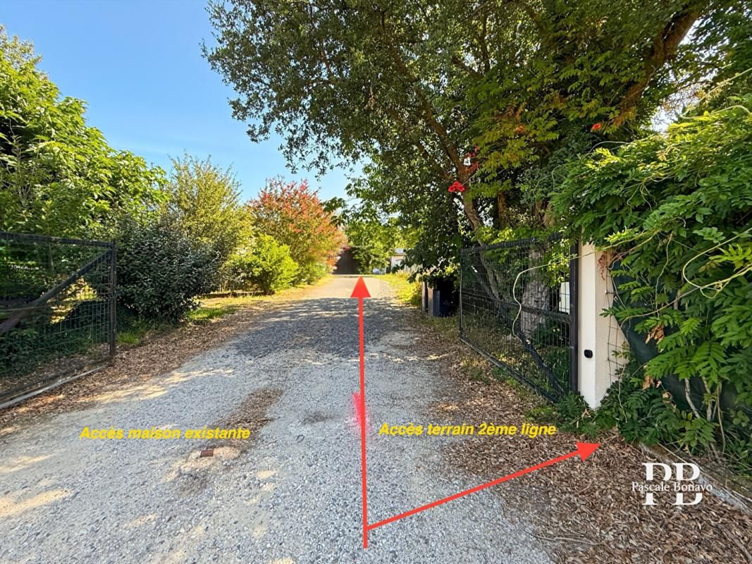 GAILLAN-EN-MEDOC TERRAIN CONSTRUCTIBLE 742m2 NON VIABILISE 3